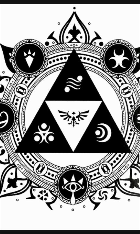 zelda symbols|zelda triforce symbol.